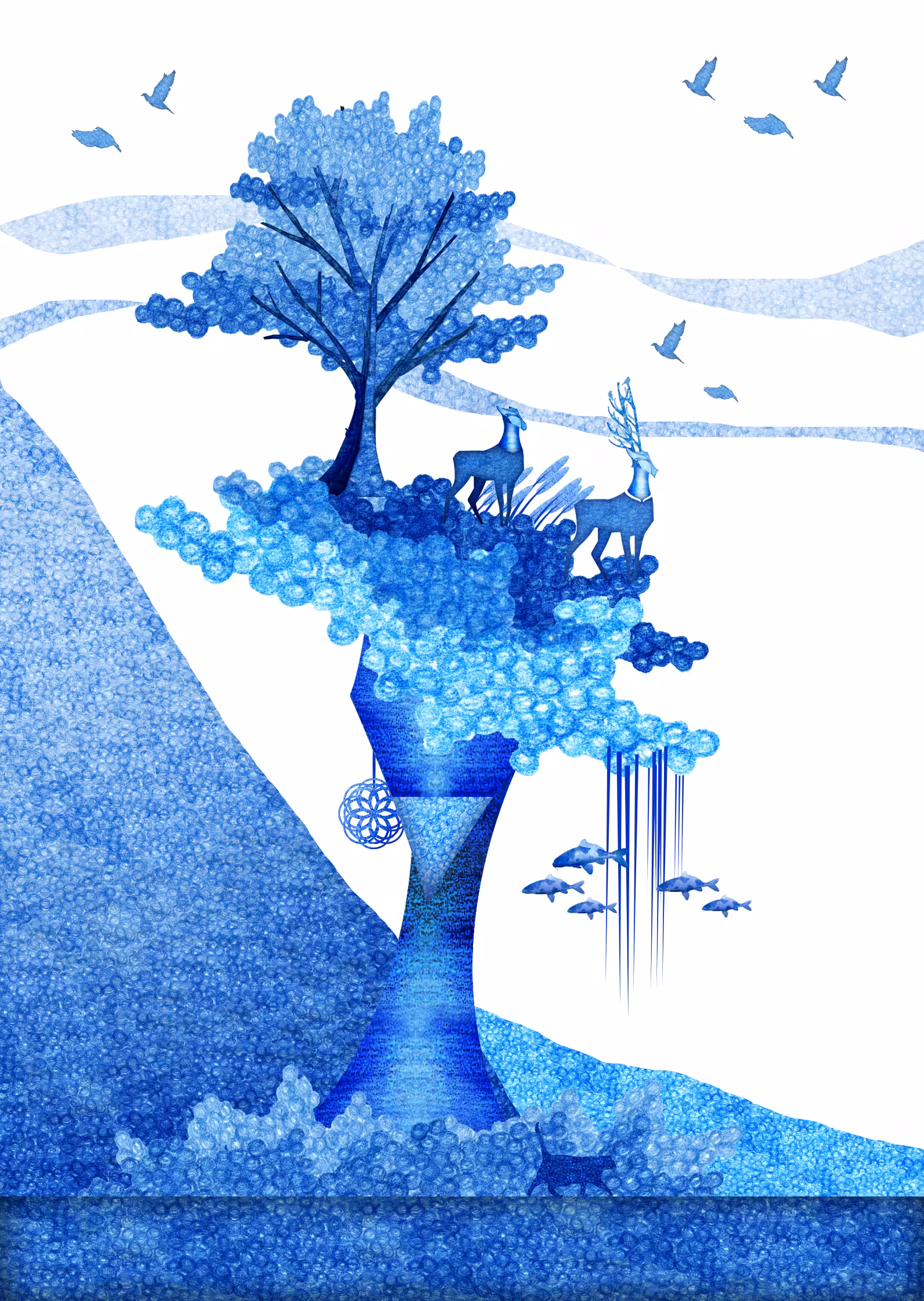 RBCollabs, "Royal blue faceless"