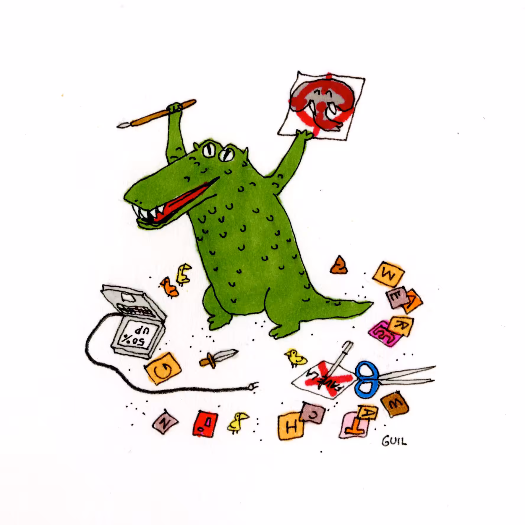 Judging Crocodile