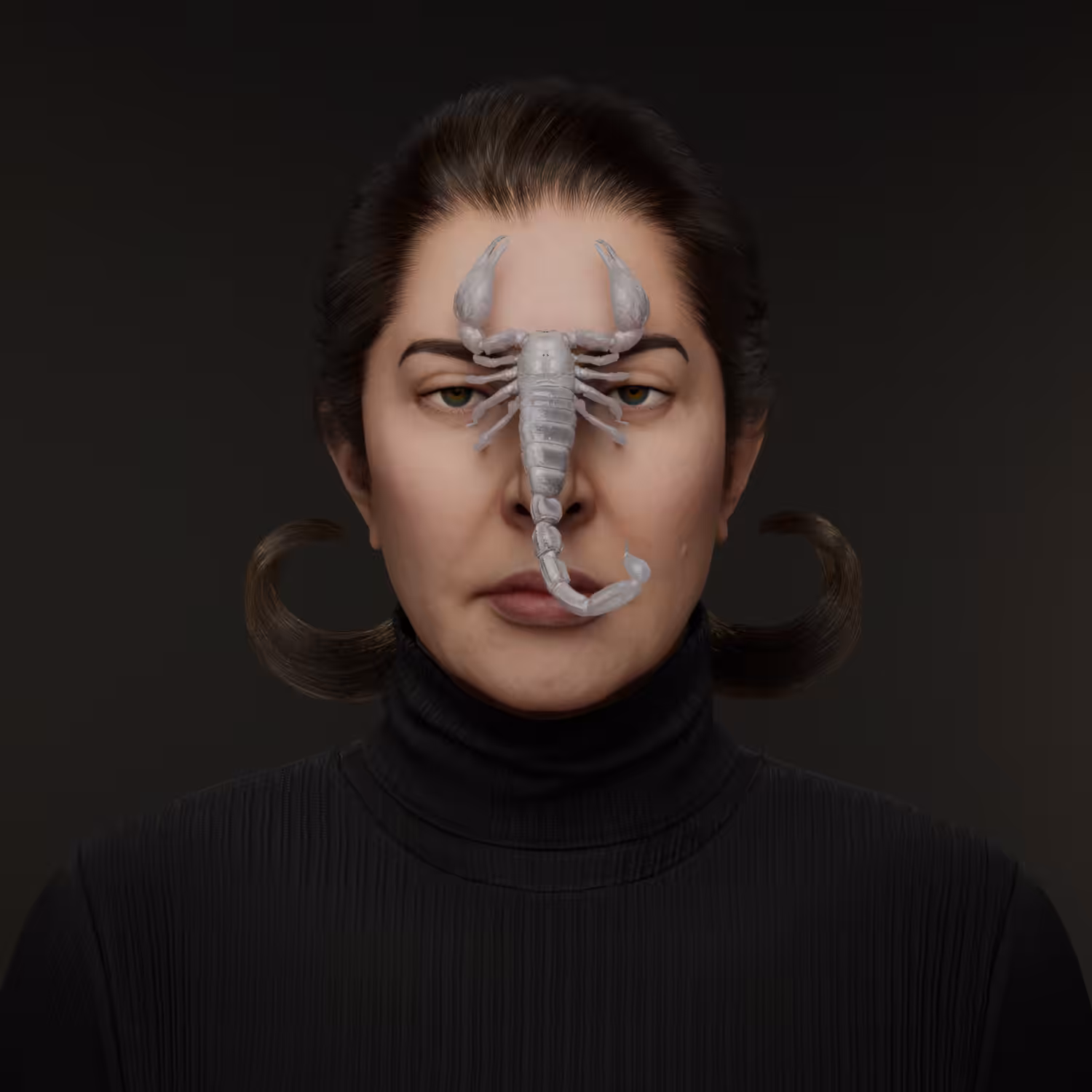 Portrait with Scorpion #468