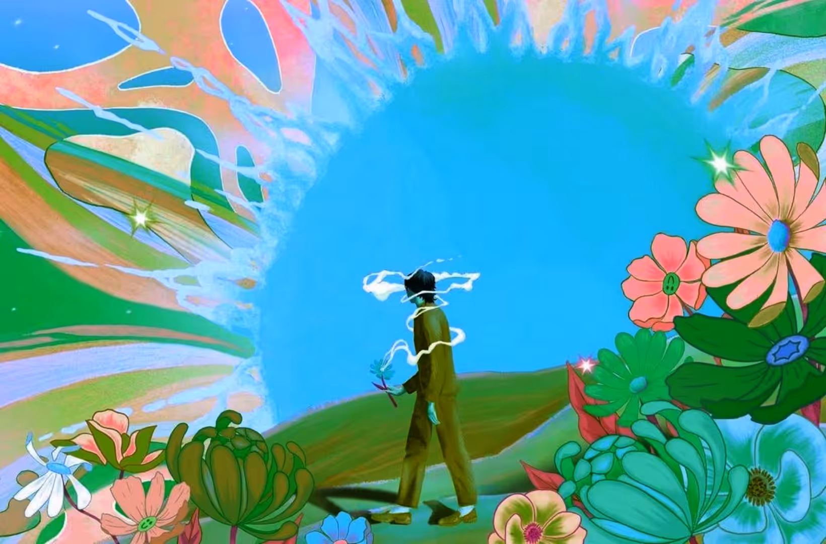 The world of flowers