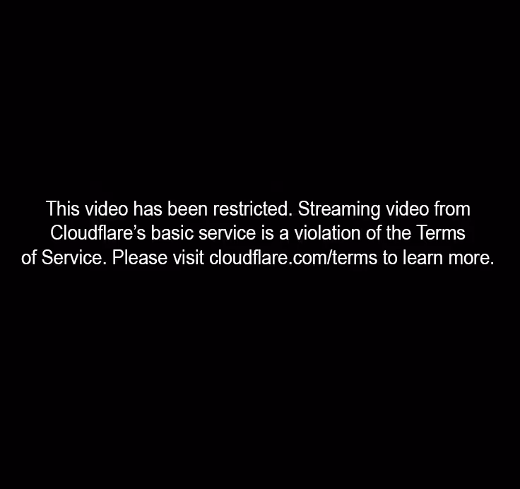This video has been restricted