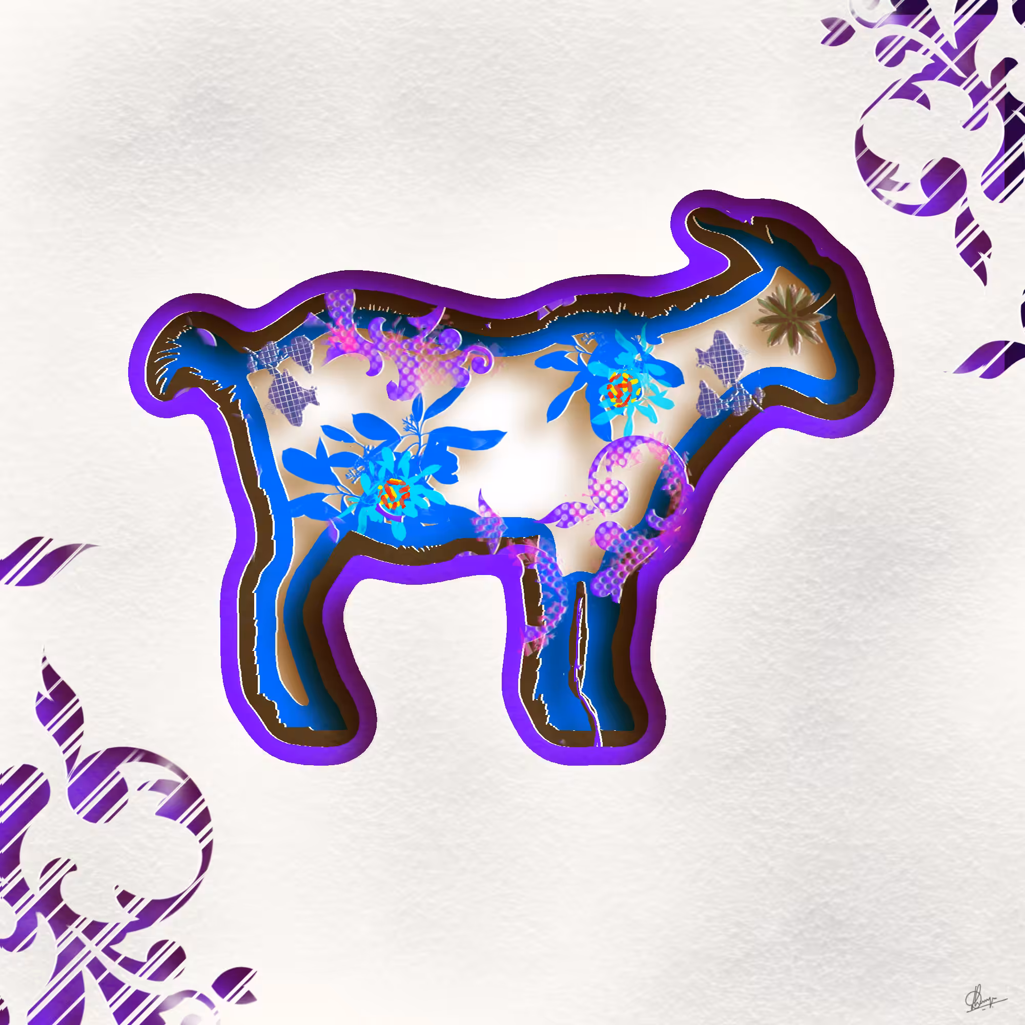Zodiac Animal Series- The Goat