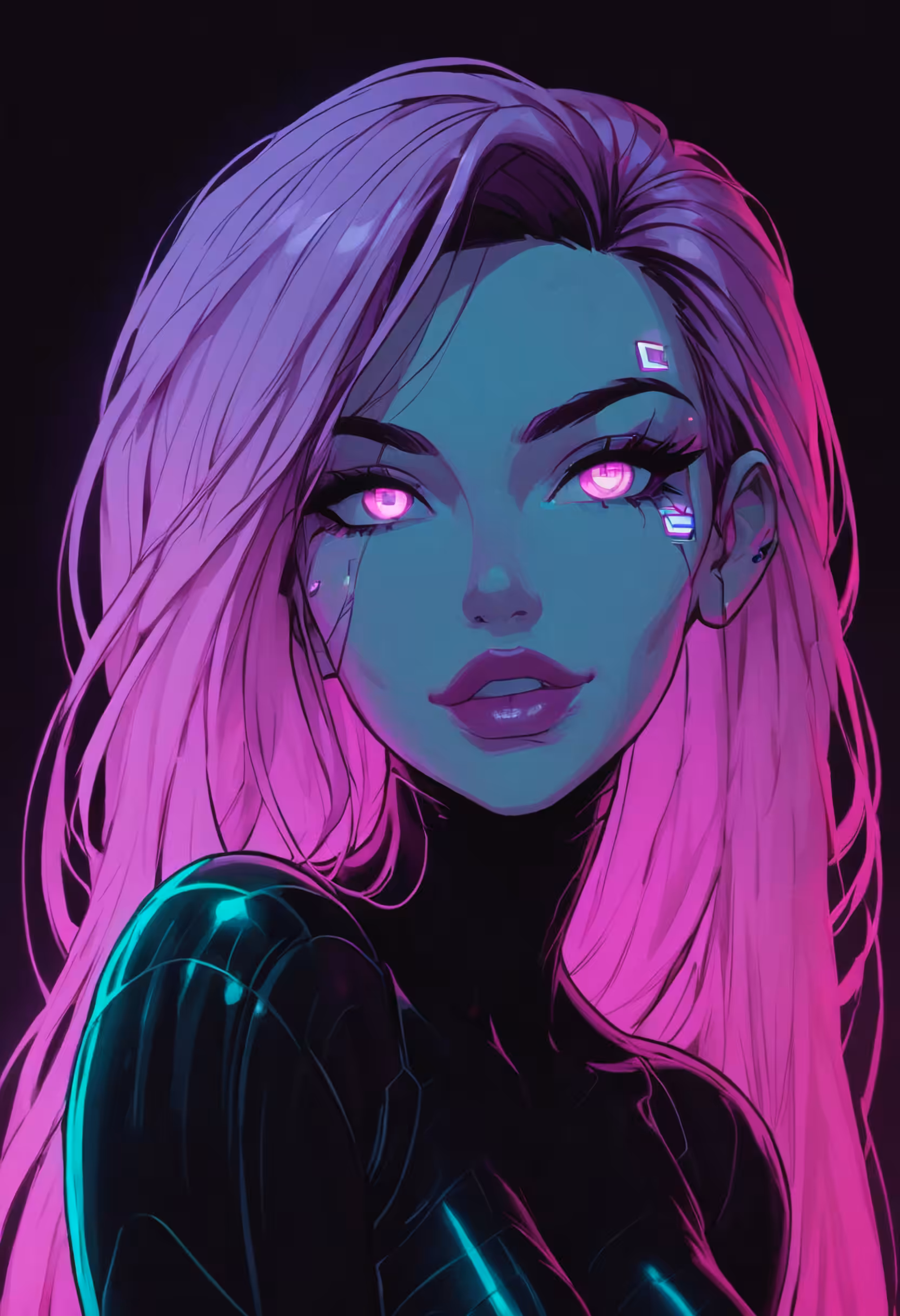 "Pink Lightning: The Story of Cyborg Girl Alice."