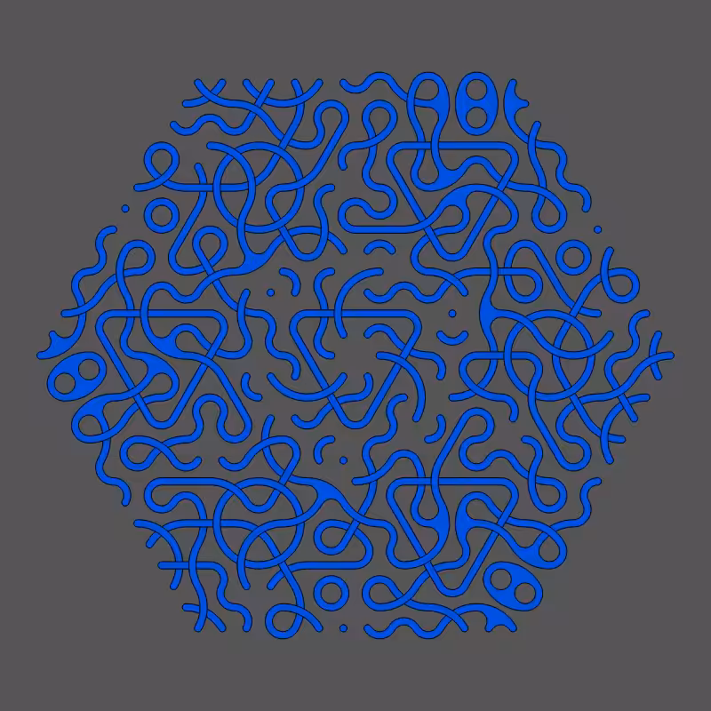 Threefold Symmetry - Dark Variations #312