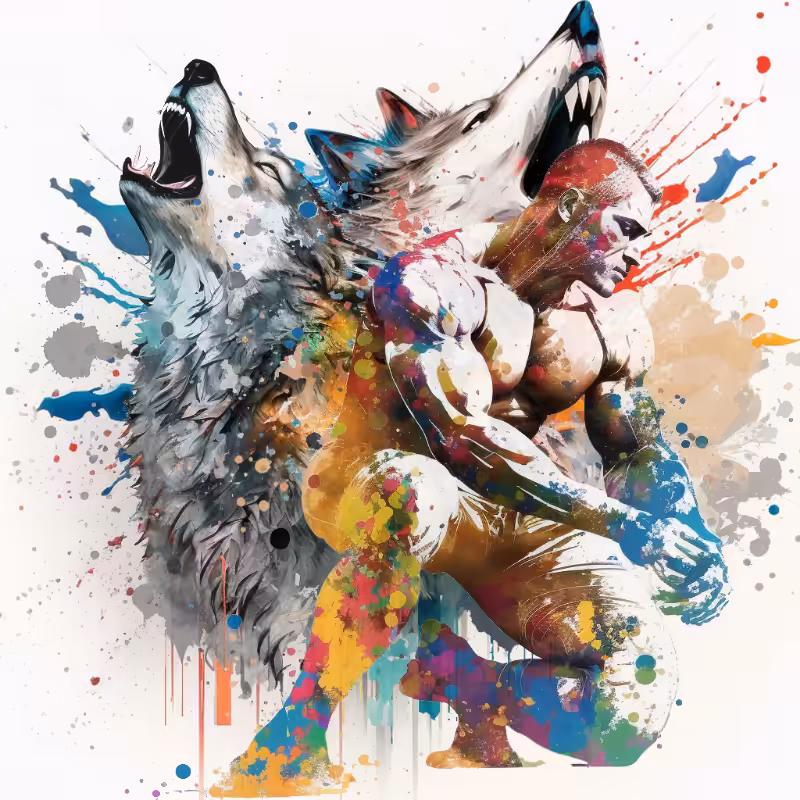 The Wolf and The Wrestler Bloke #5