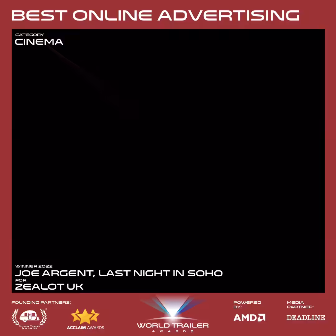 World Trailer Awards 2022: Best Online Advertising, Cinema