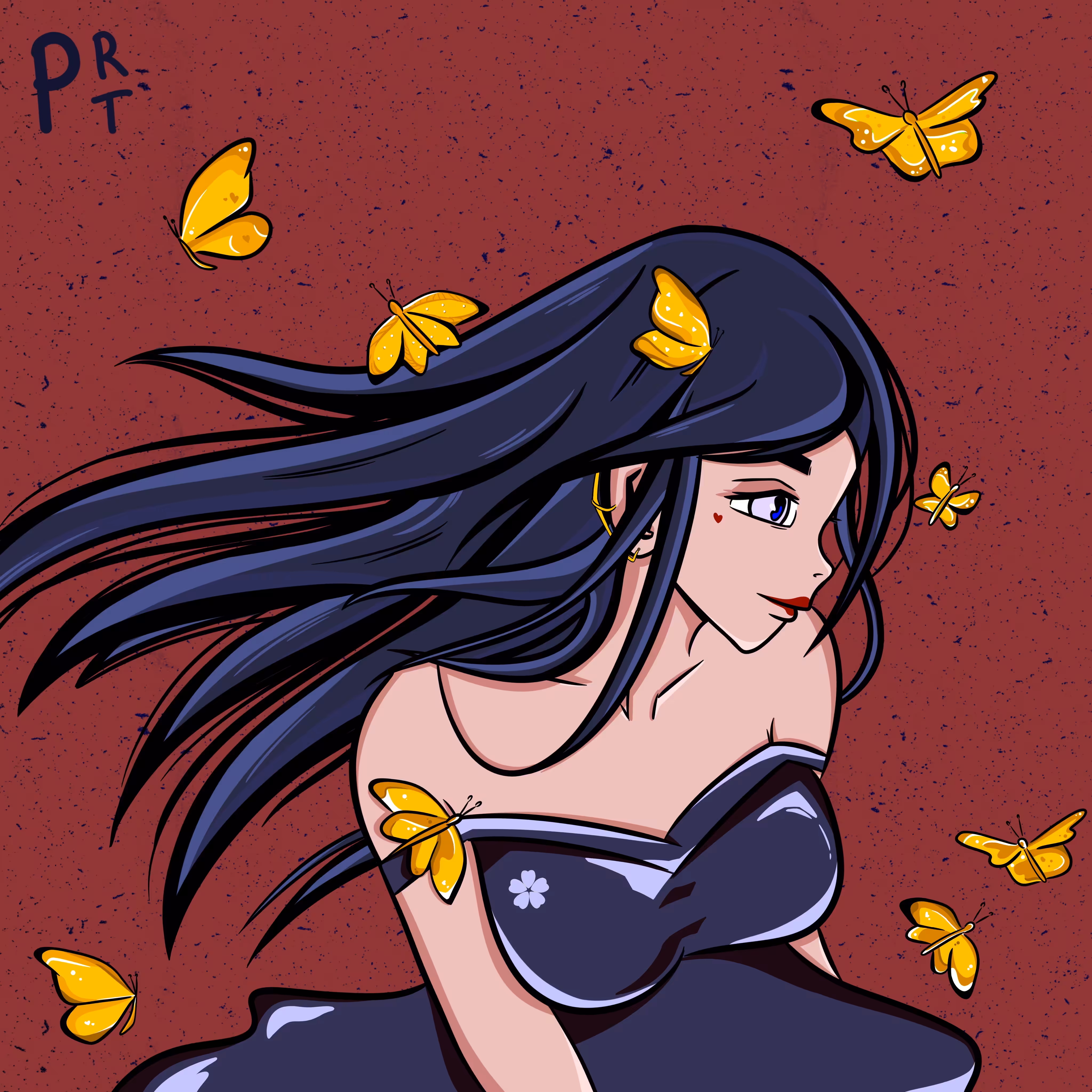 Blooming butterfly 