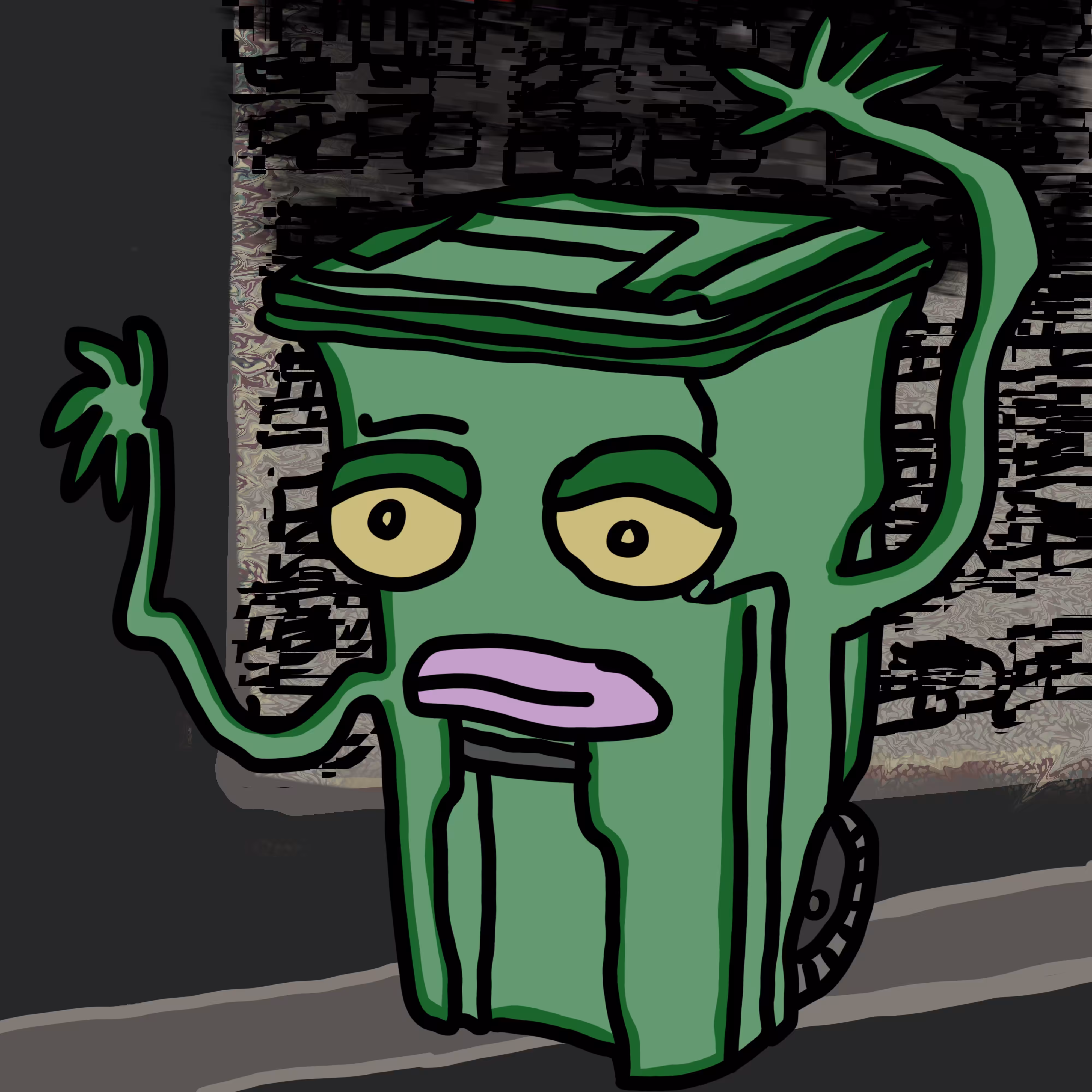 trash x braintoad