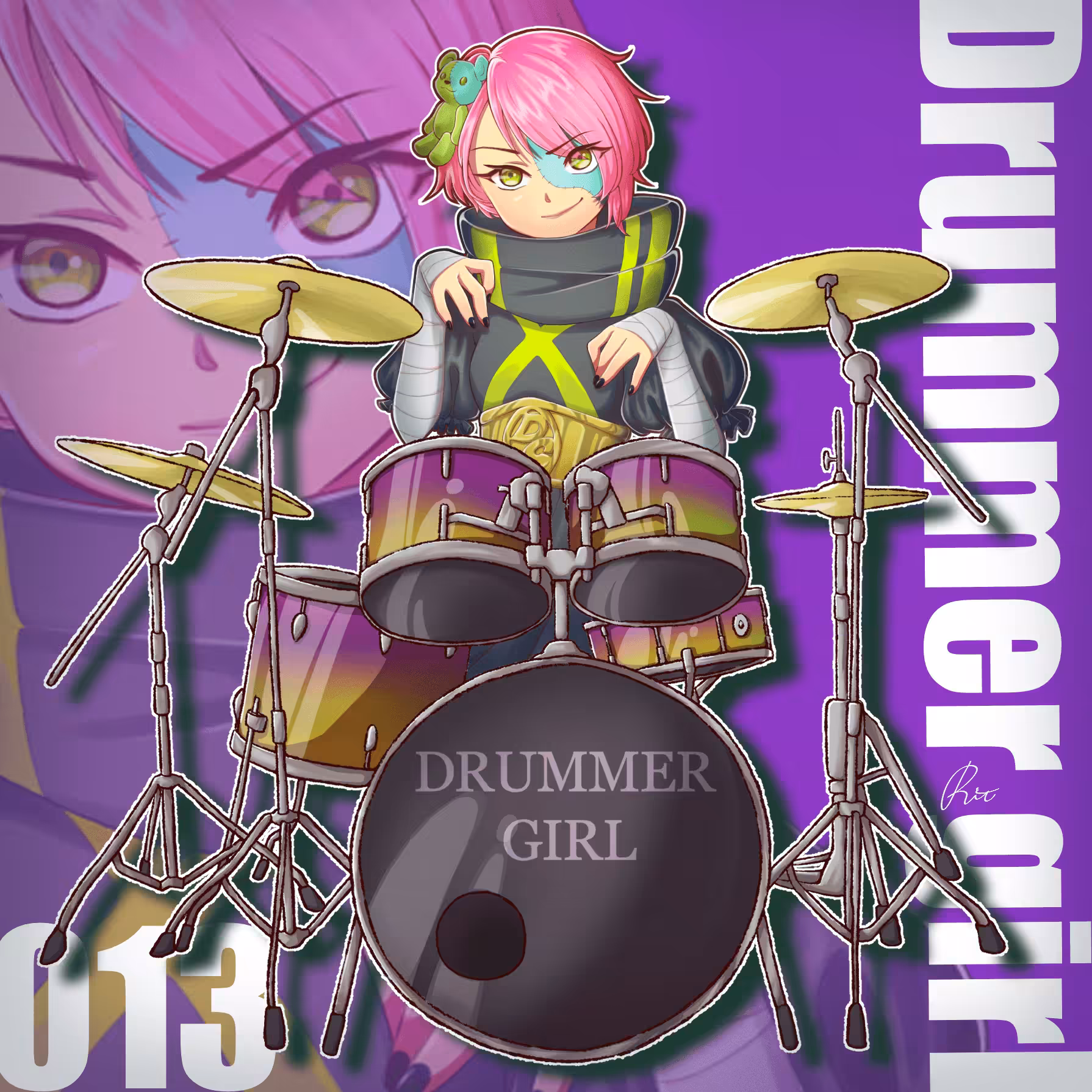 Drummer Girl #013