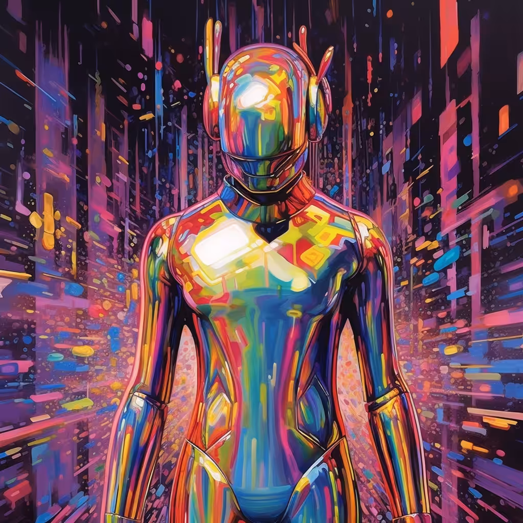 Techno Vanguard: Chromatic Metropolis