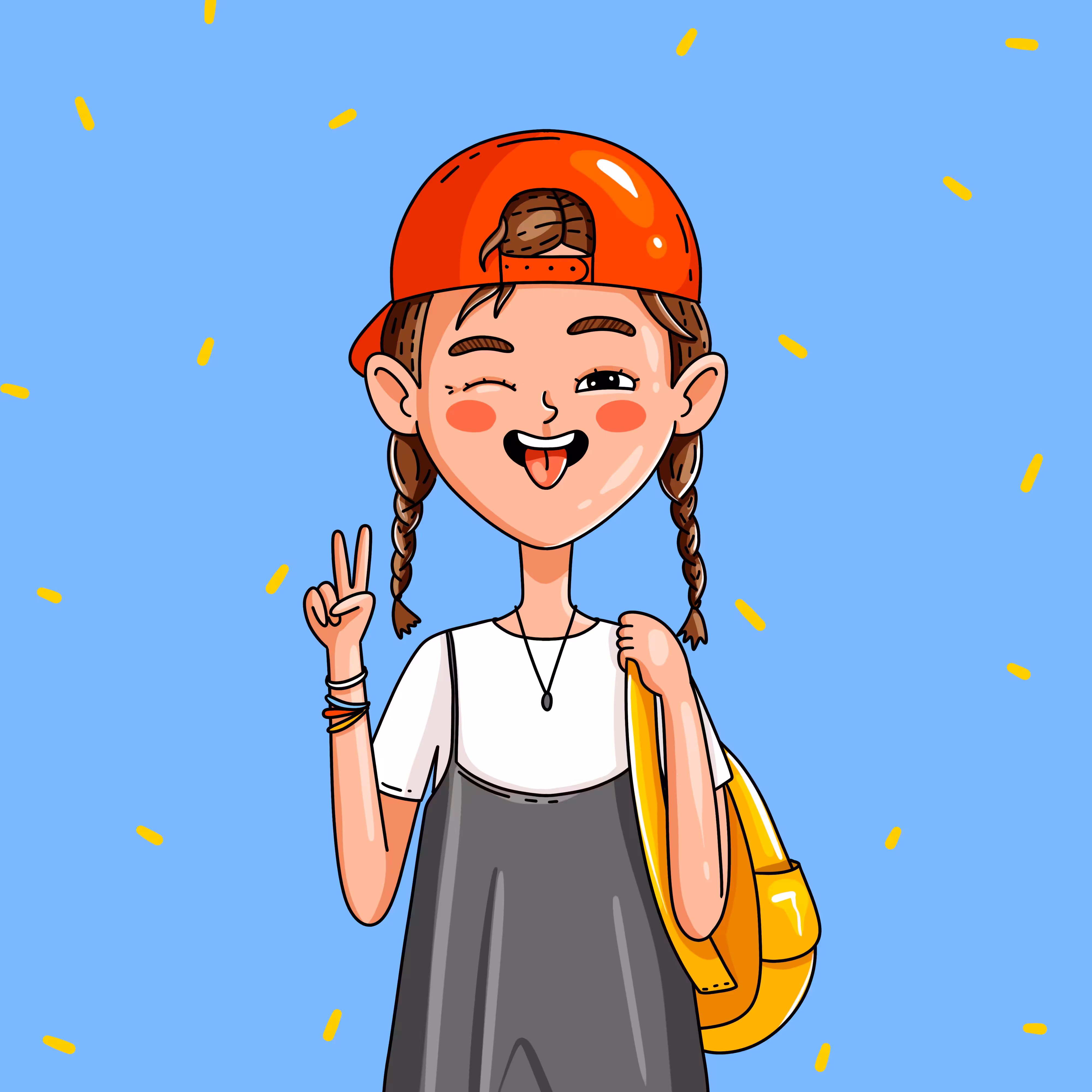 Girl with Cap