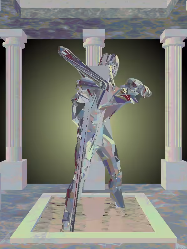 The Fragmented Undying Phantom Grey Man #5618
