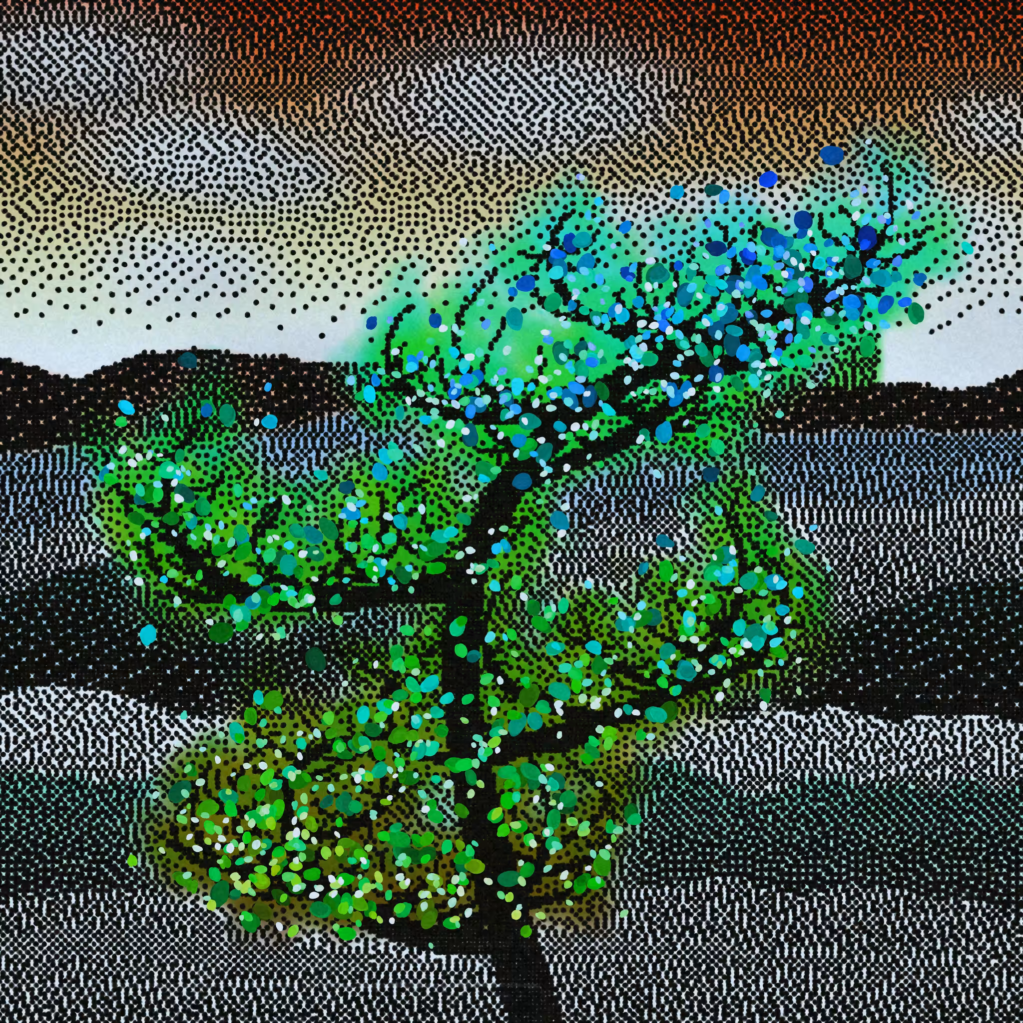 Dithered Branches #104