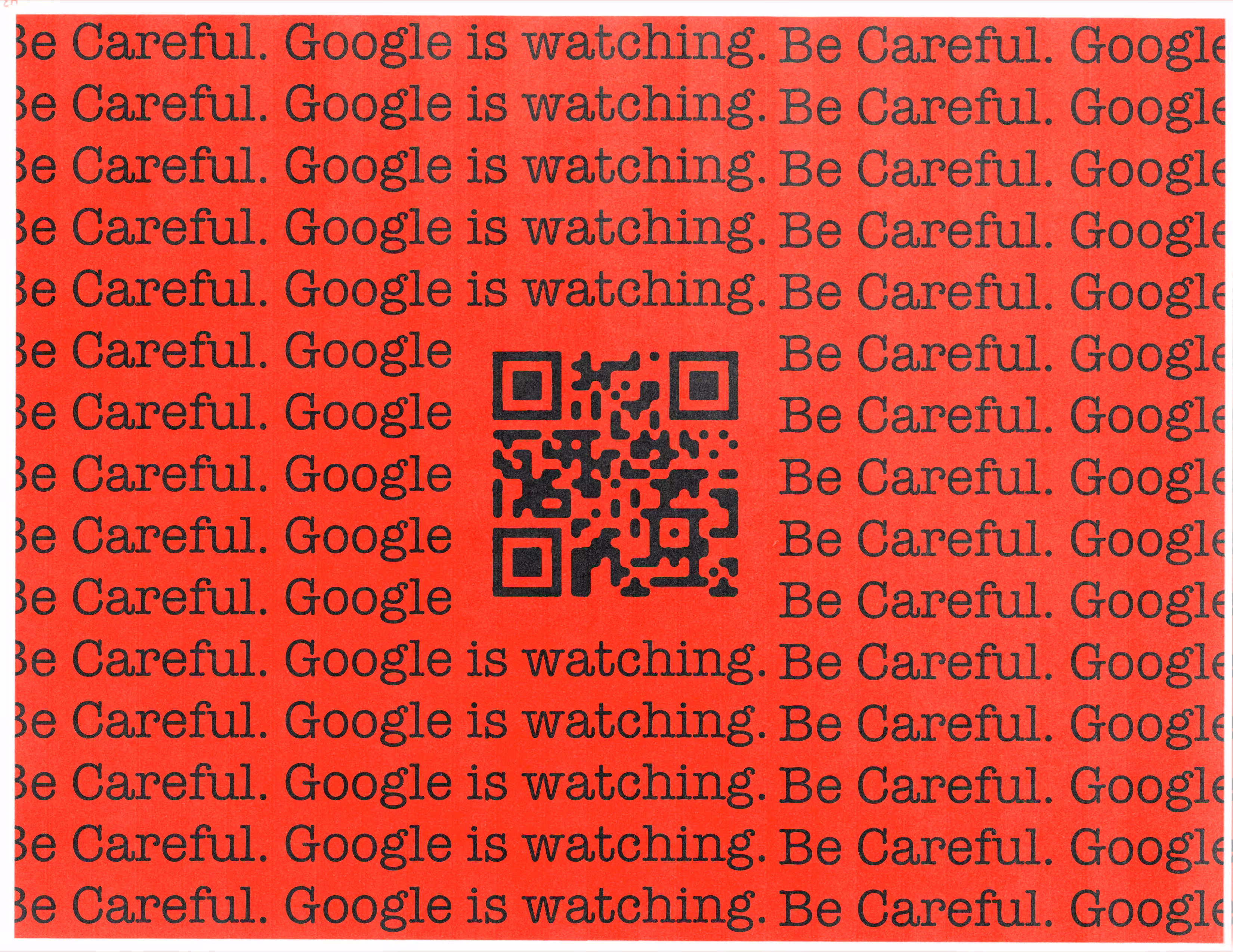 GOOGLE IS WATCHING