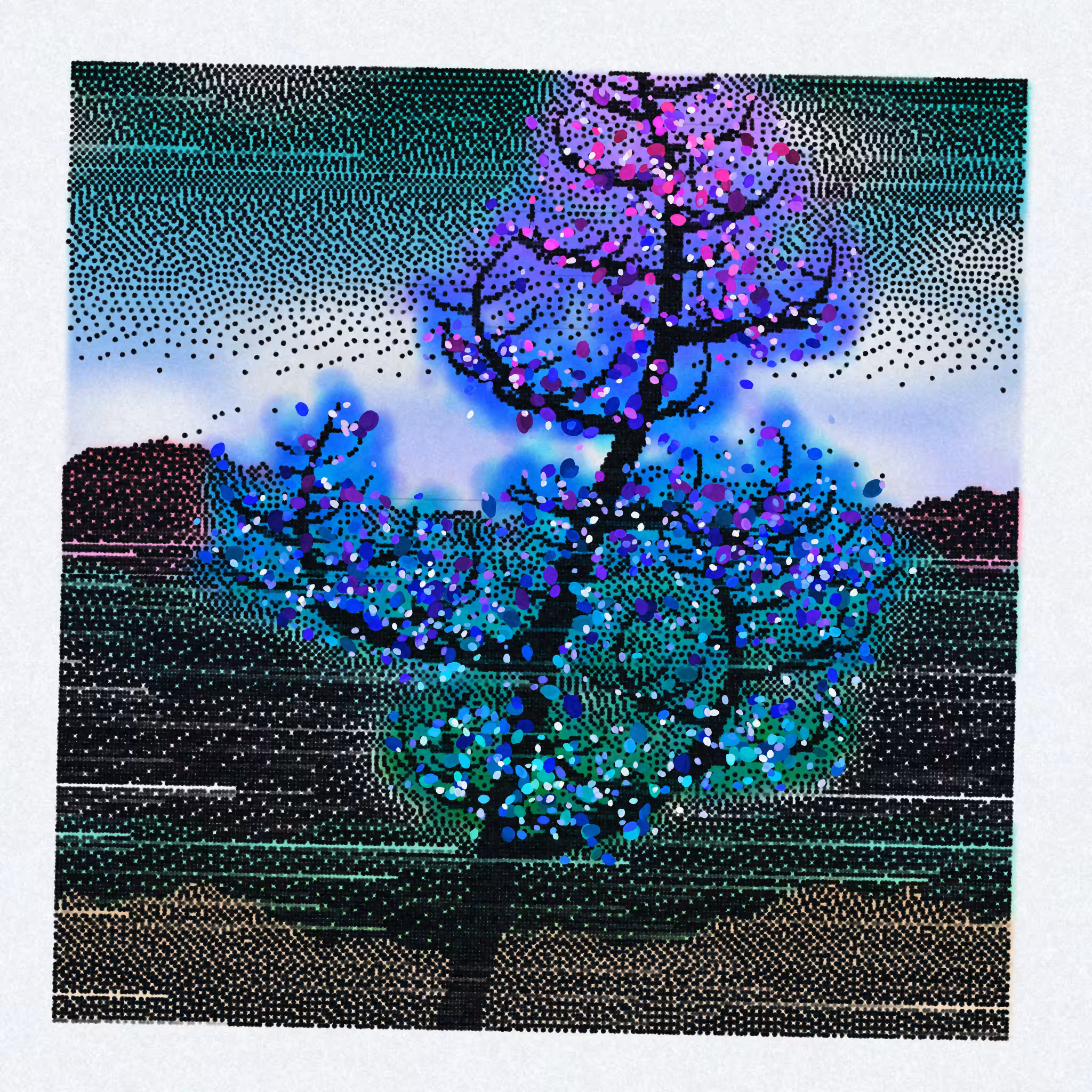 Dithered Branches #146
