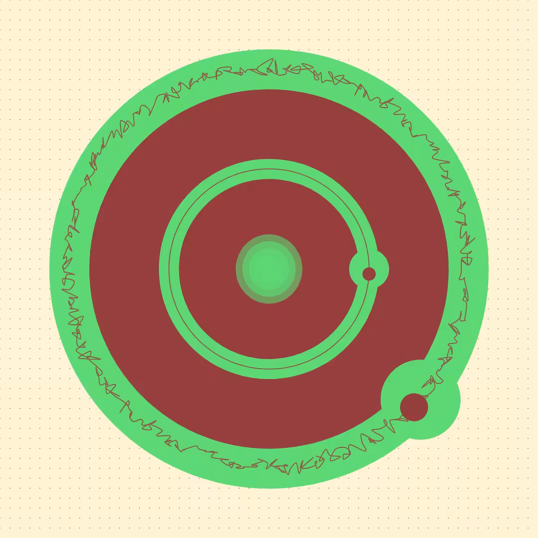 Circles on a dotted Grid #15