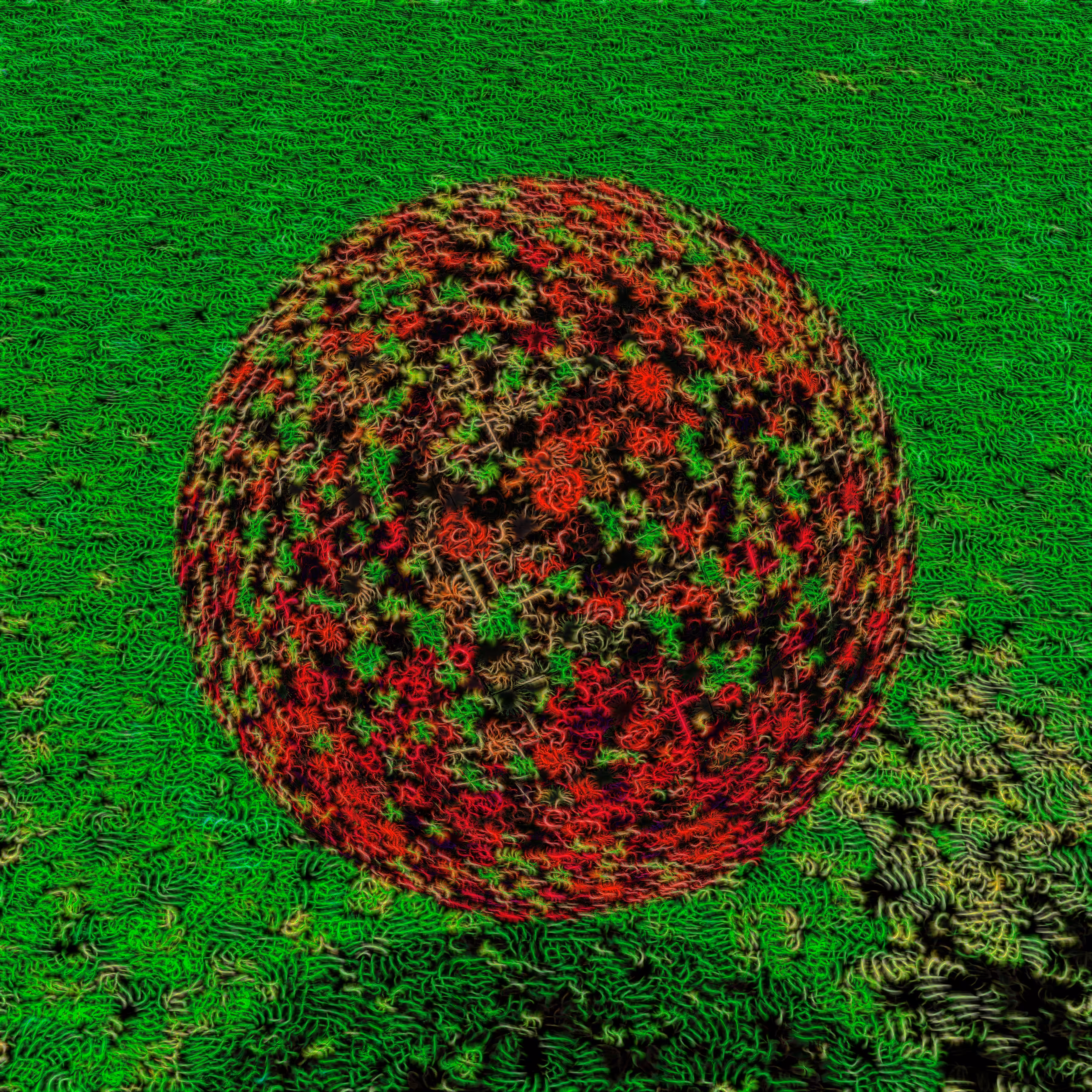 Generative Sphere - Floral