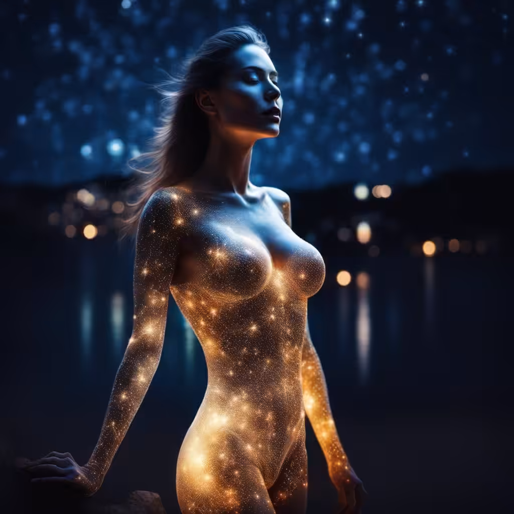 A woman of light