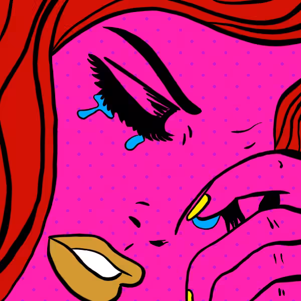 The crying lady 2022