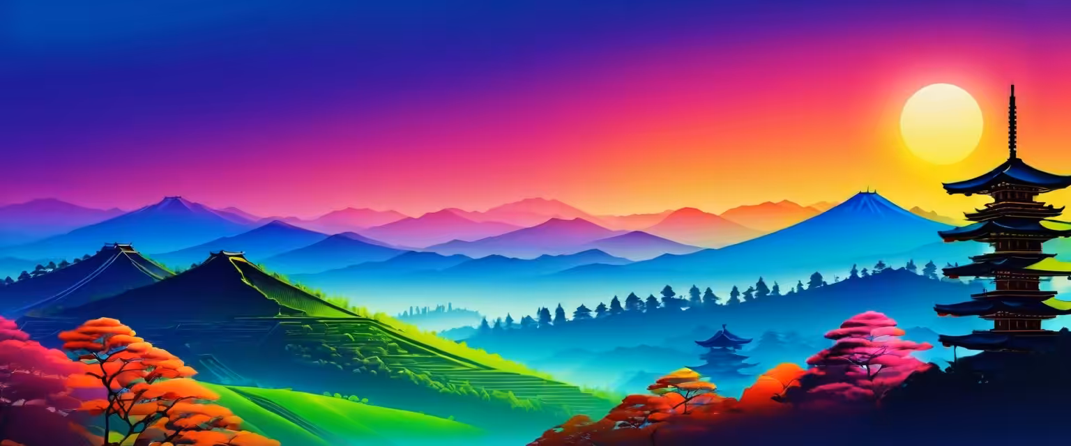 Kuro's World : Kyoto Sunrise
