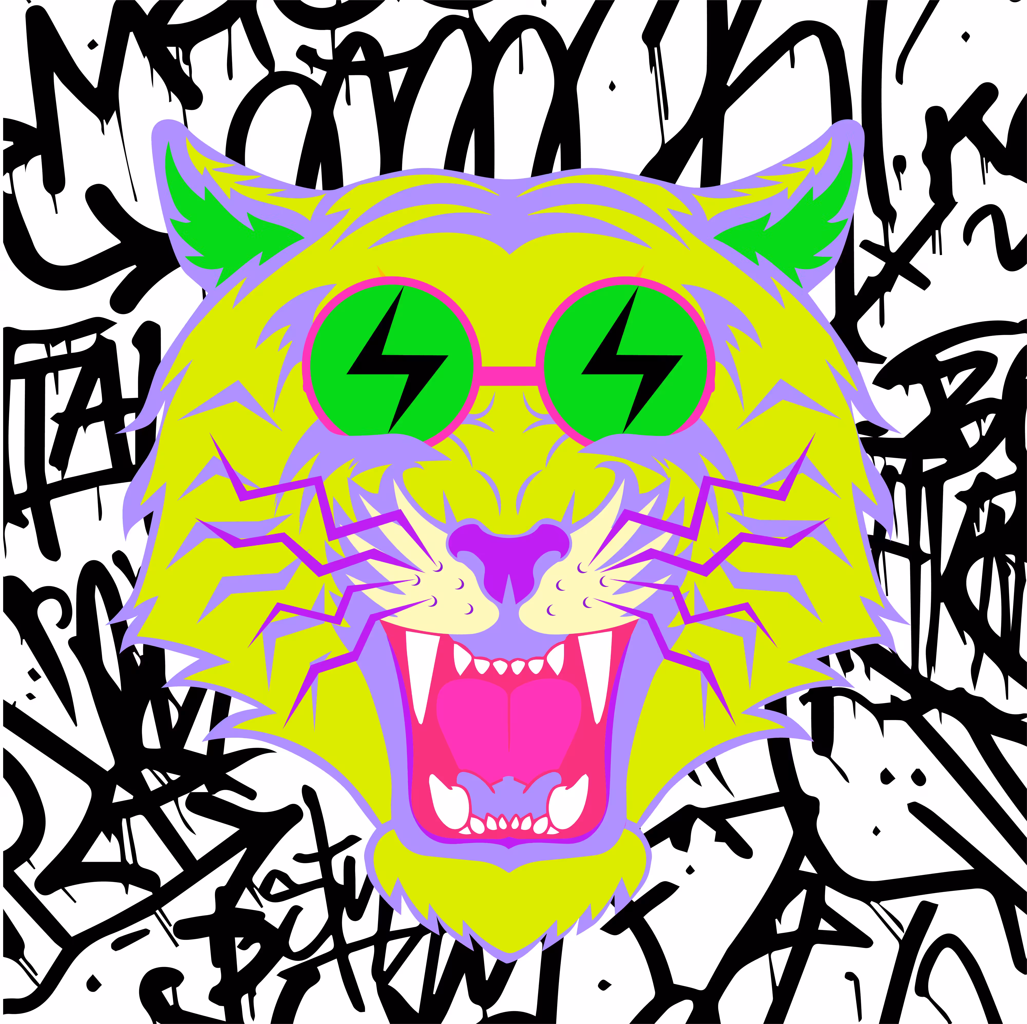 CRYPTO TIGER FACE #31