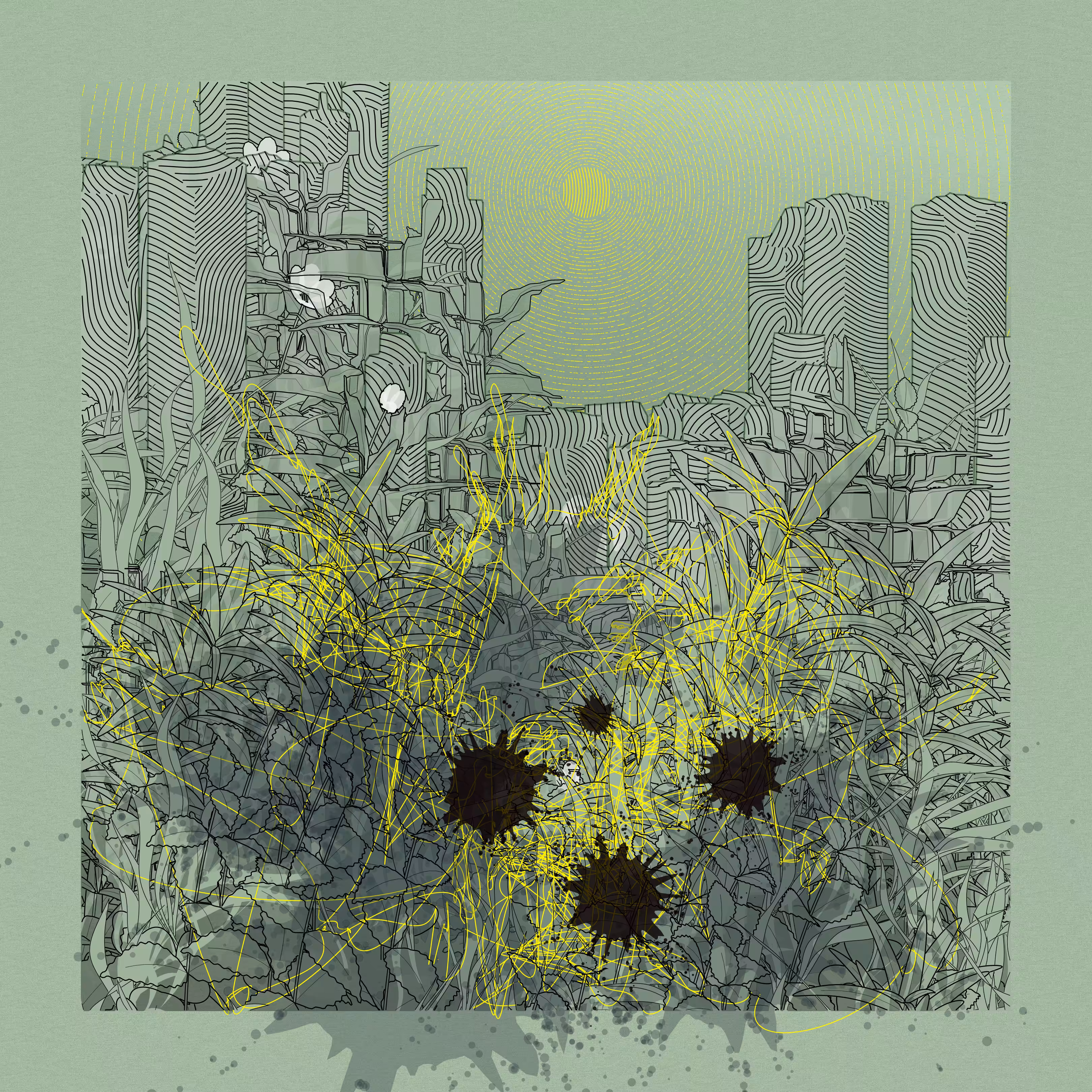 Landscape with Carbon Capture #4677