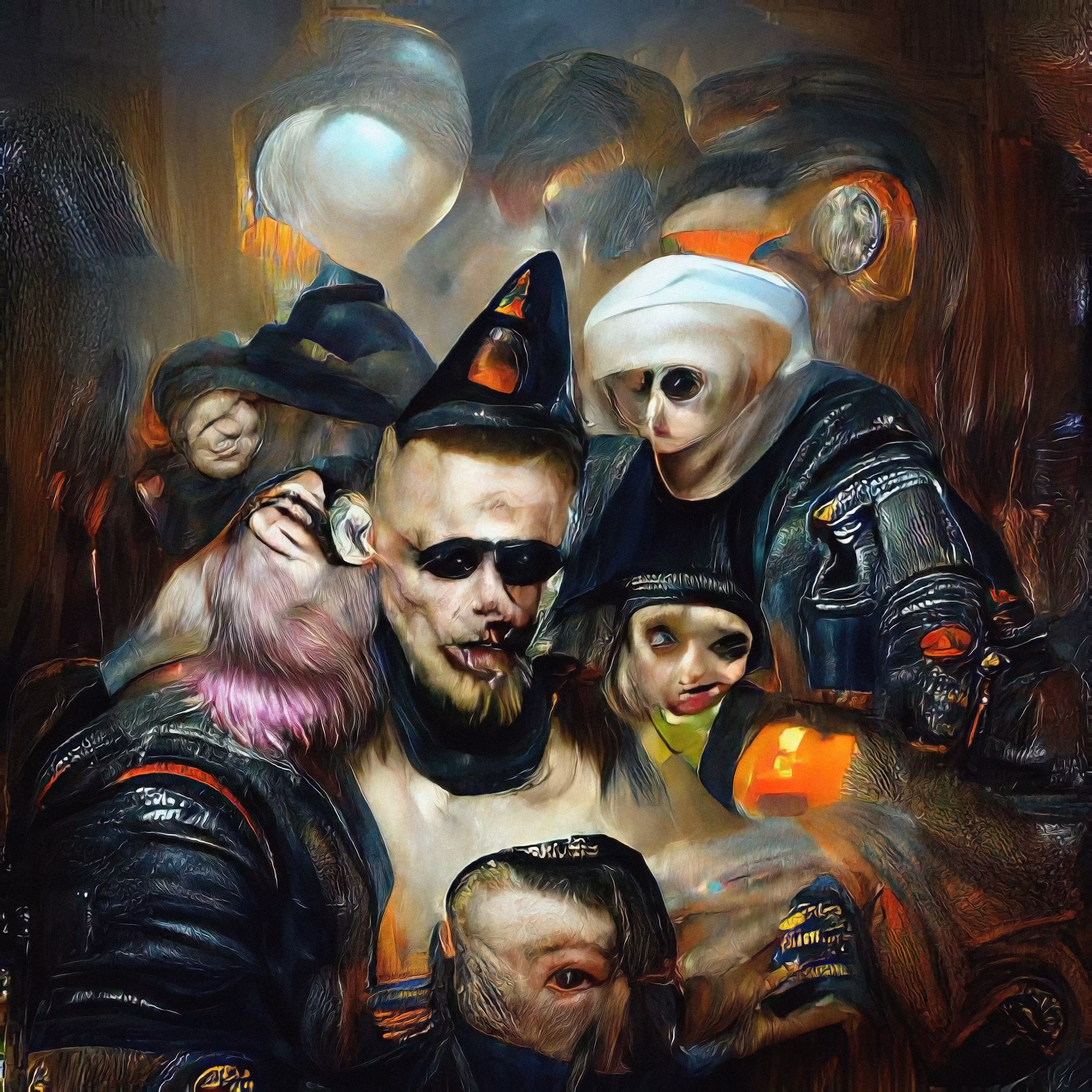 Halloween Family Portrait