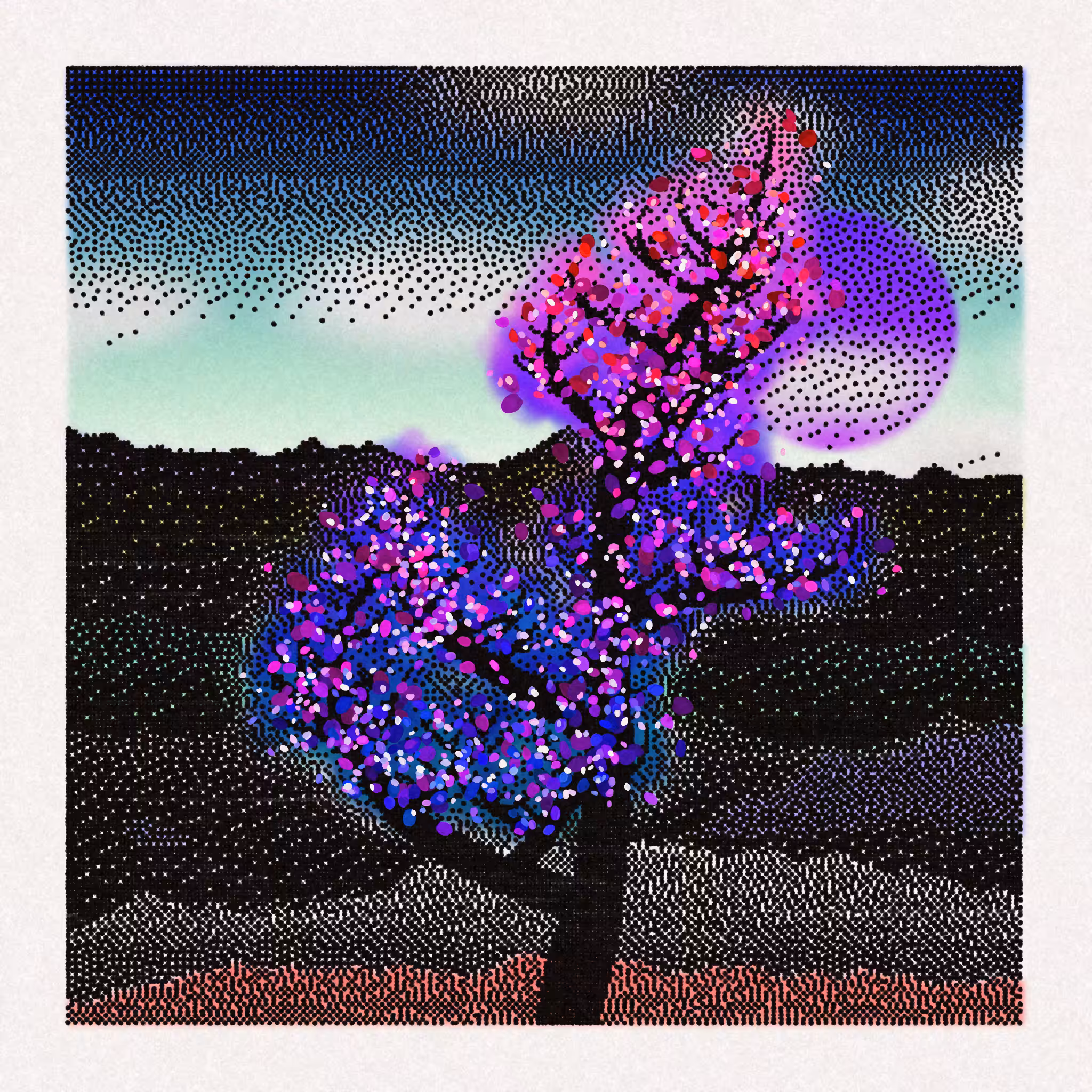 Dithered Branches #73