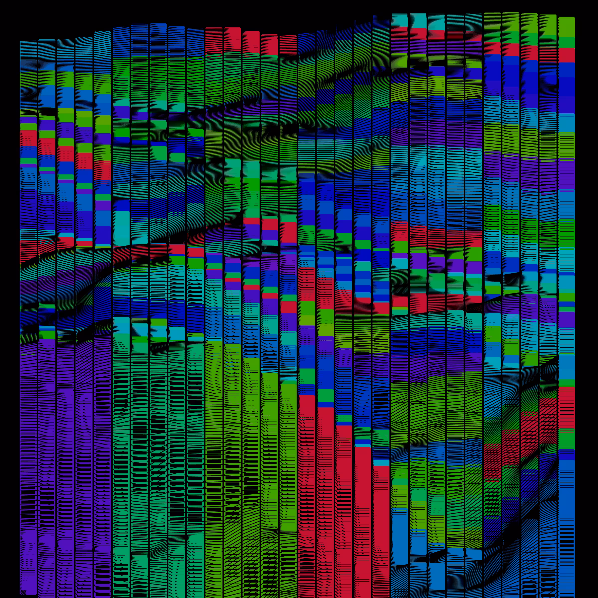 Rainbow mountains #7