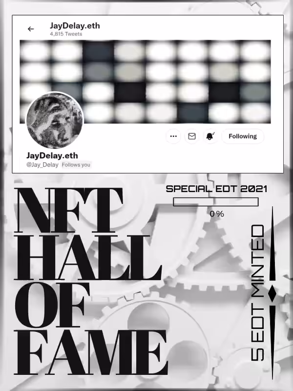 NFT HALL OF FAME - JayDelay