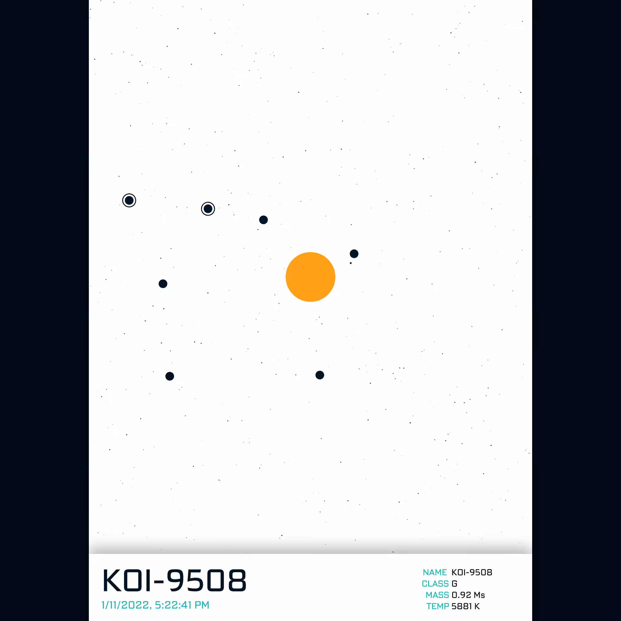 PLANETARY SYSTEM #80