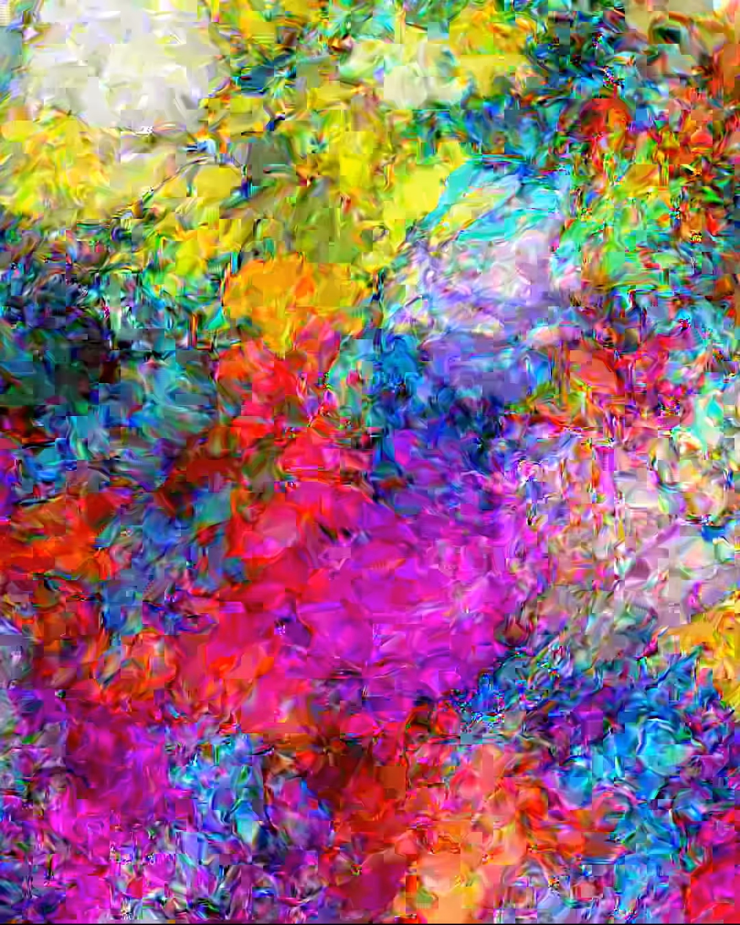 Colors drippin' off