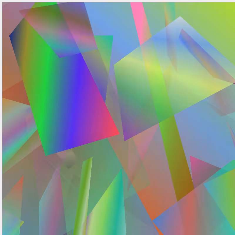 random divs with gradient and perspective #33