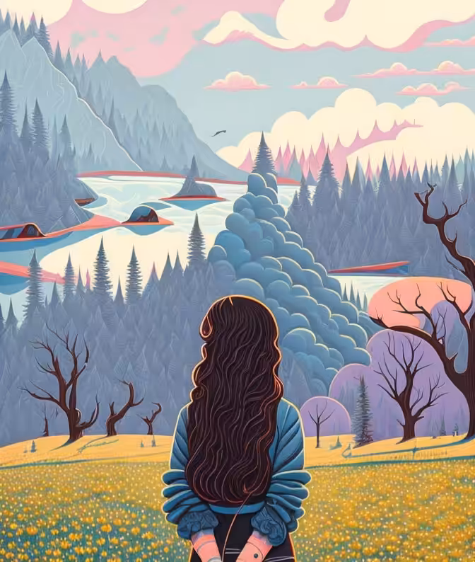 Enjoying Nature 