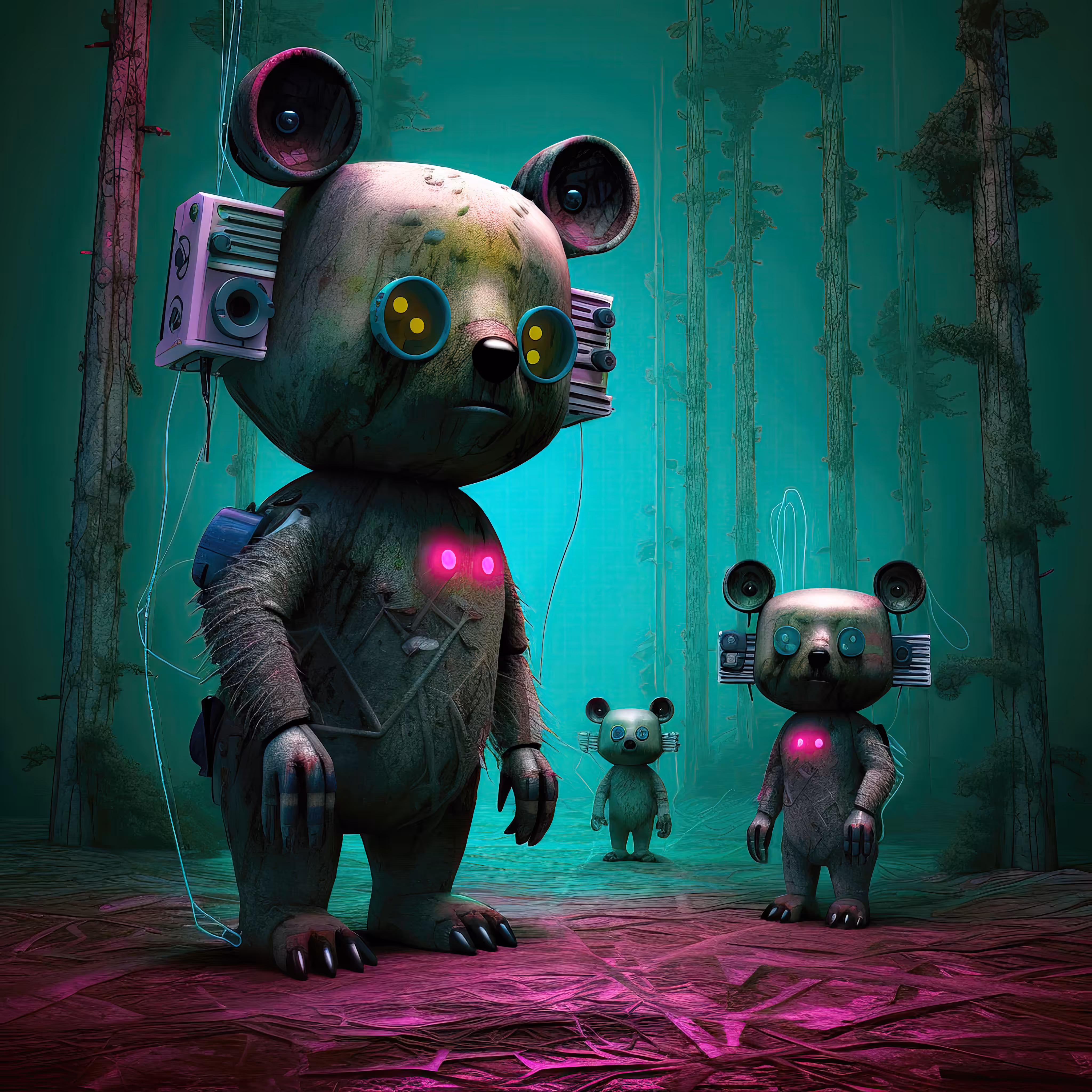 Beary Odd Friends #110