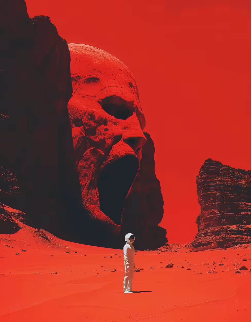 Rodeo post #864: Martian Chronicles ~ Cryptic Monument