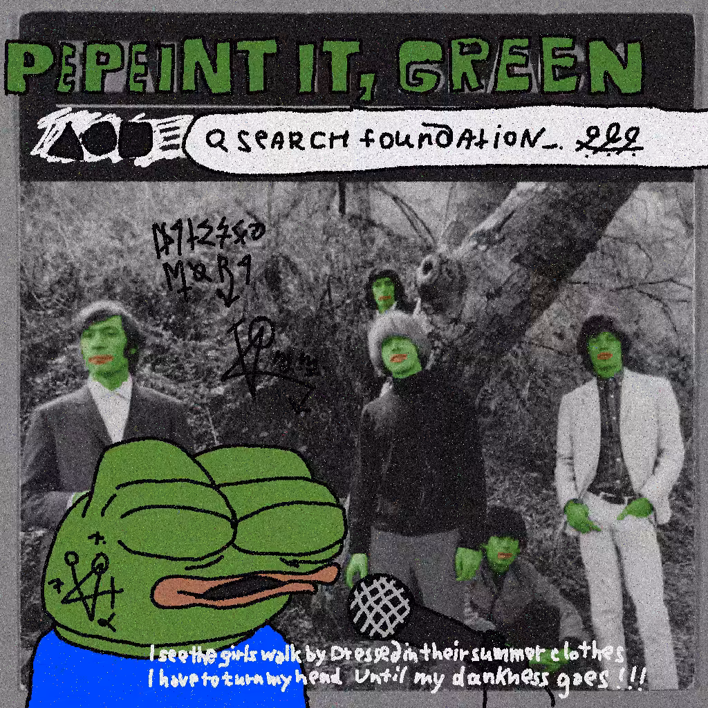 Pepeint it, green.