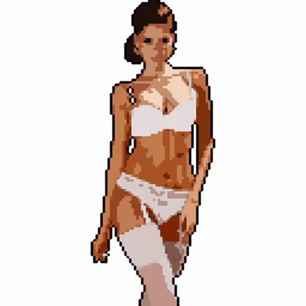 Claire #43 Pixel Girl