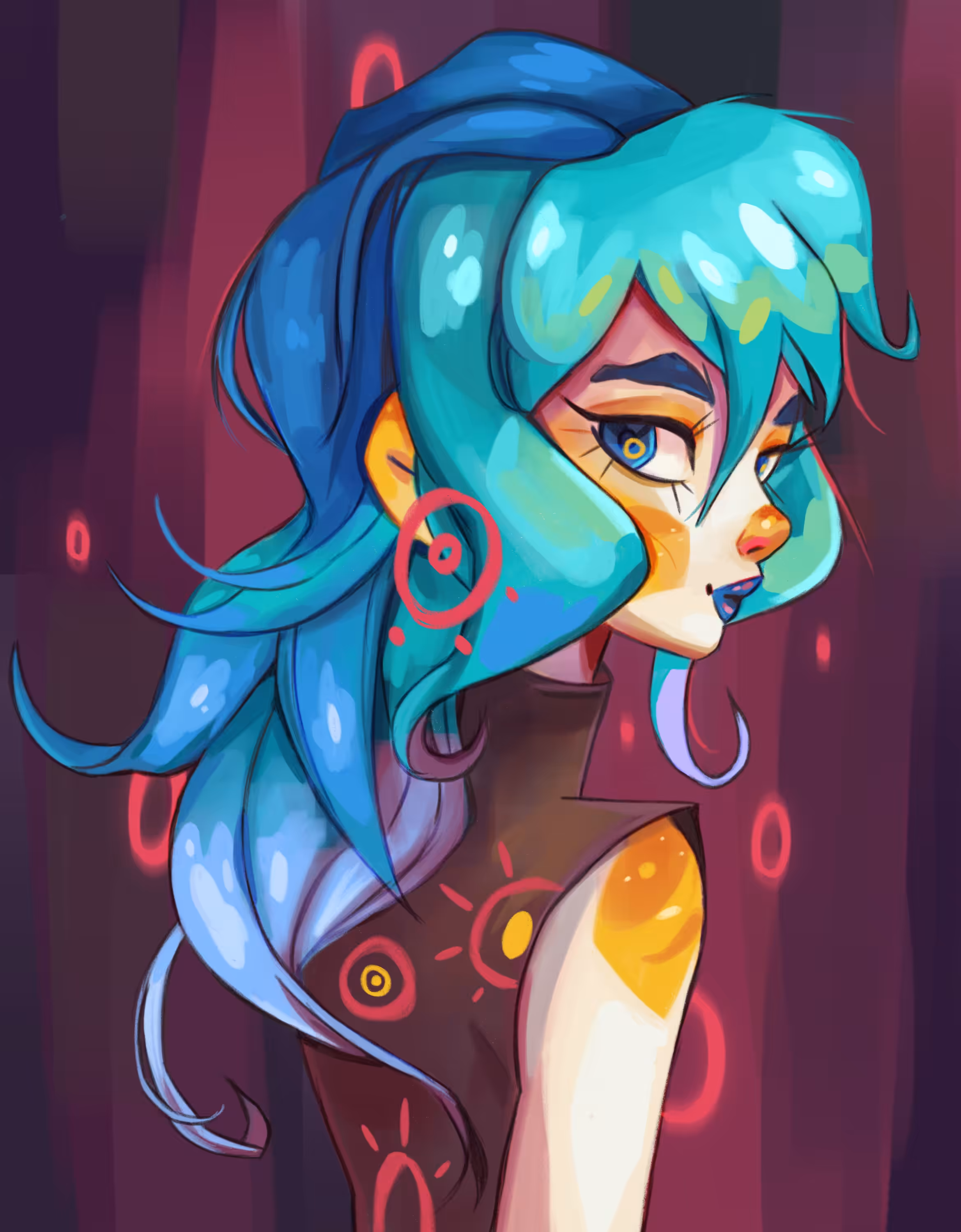 Tiny Scarlet Night