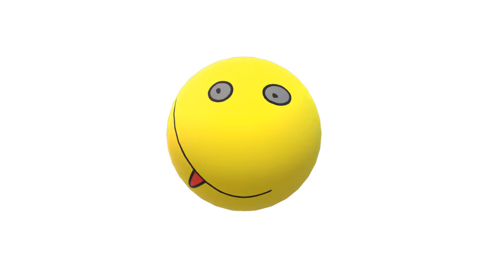 a simple 3d smile