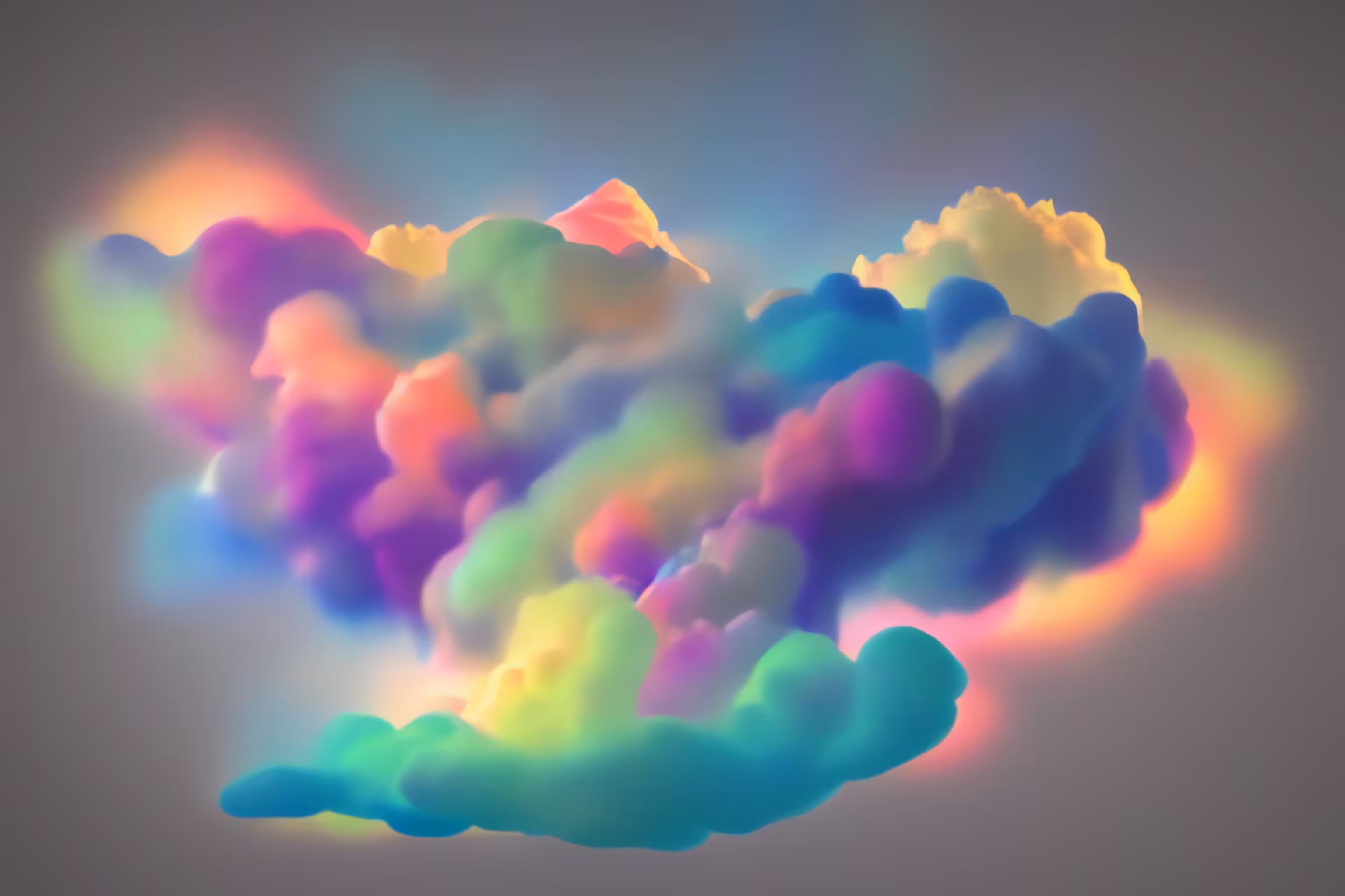 ☁︎☁︎☁︎ clouds  ☁︎☁︎☁︎: ☁︎ clouds ☁︎ || rainbow special edition