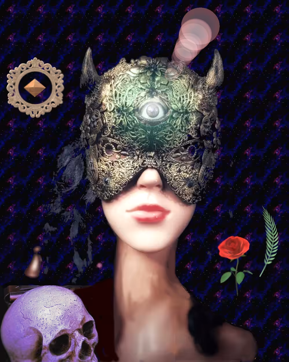 Masked Girl in Another Time