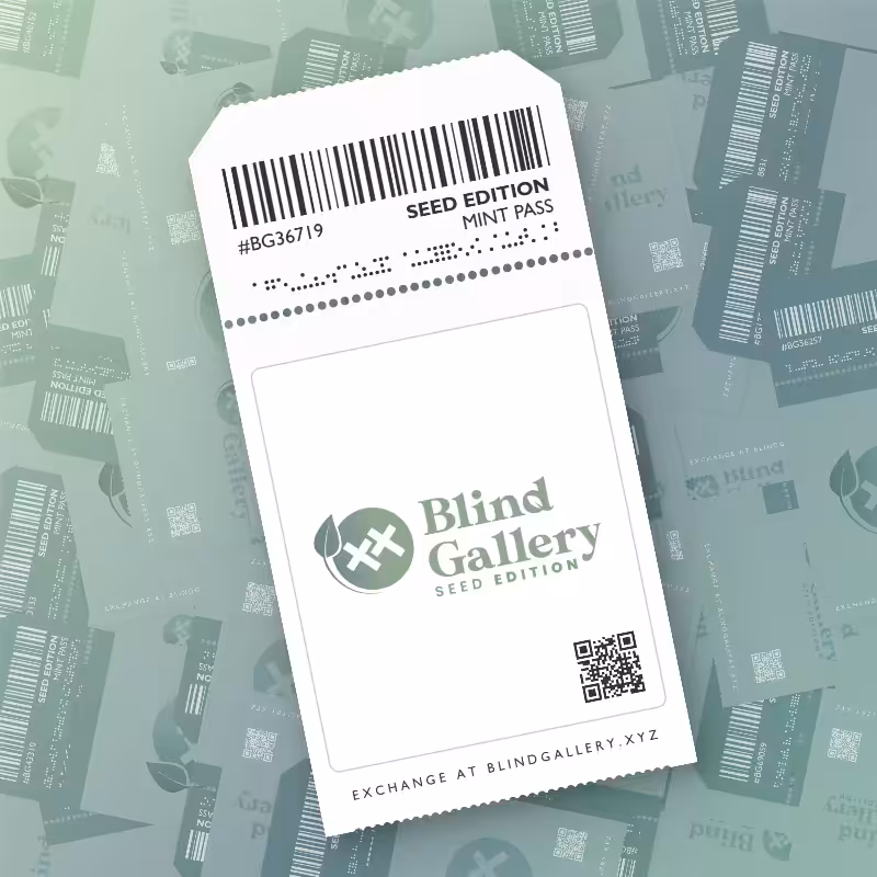 Blind Gallery Mint Pass (Seed Edition) #787
