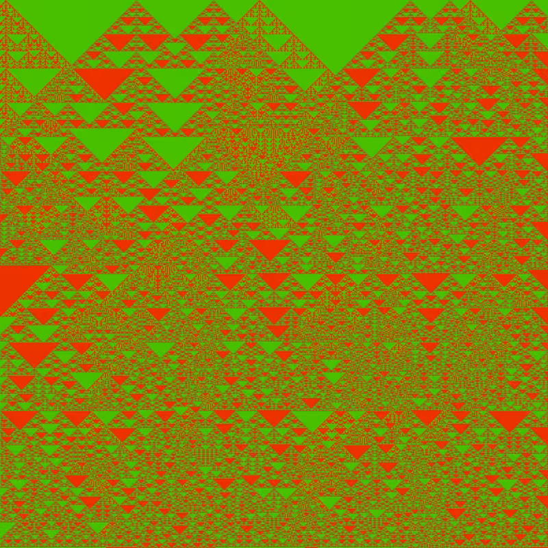 Totalistic Cellular Automata #496