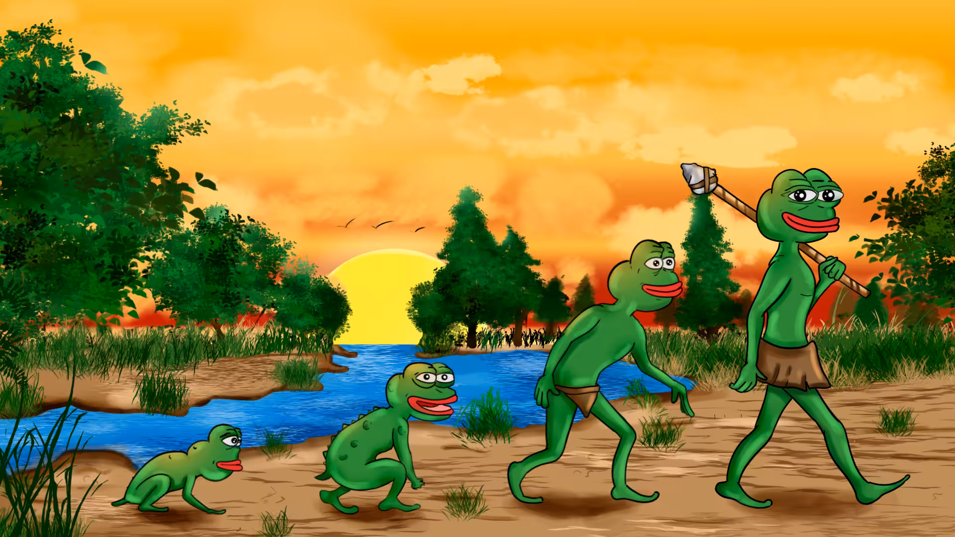 The Evolution of Pepe