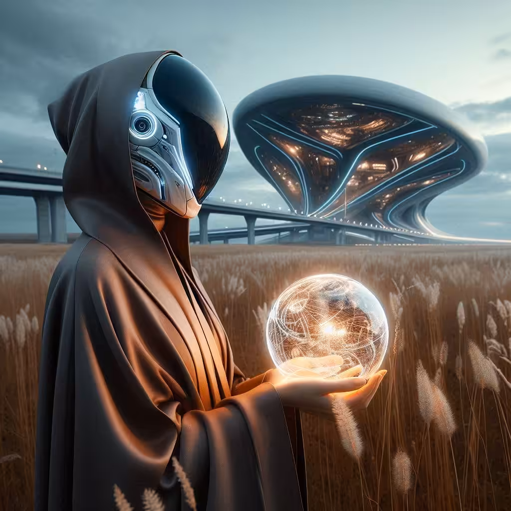 The world of art: I saw myself in the sphere