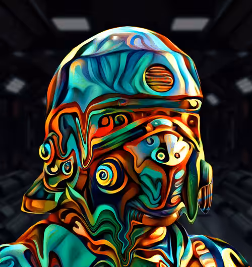 The trippy head #36