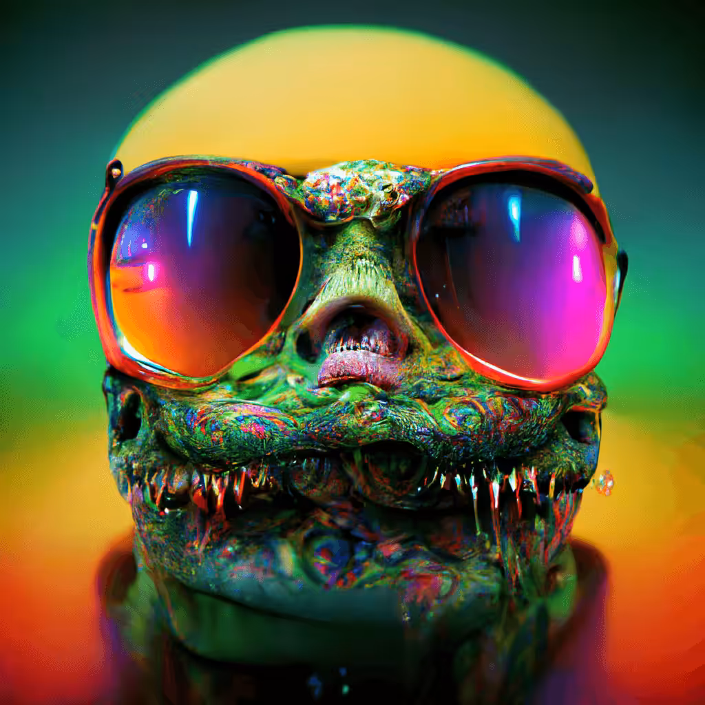 Trippy Lizard #10