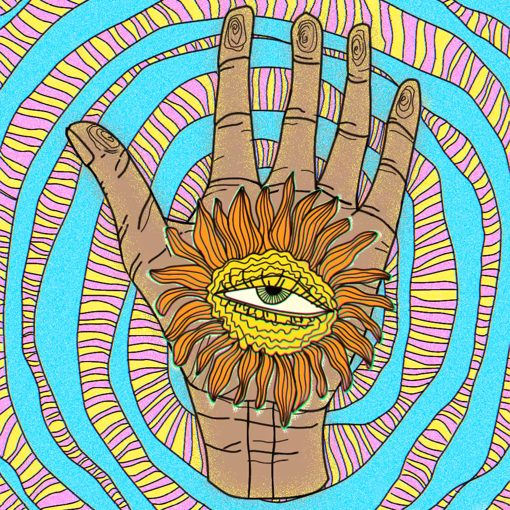 The all seeing hand