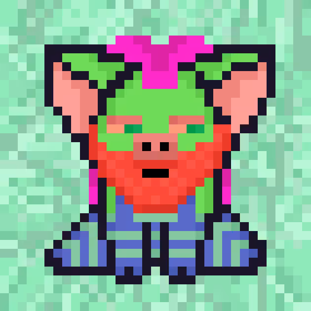 Punk Pig #00115